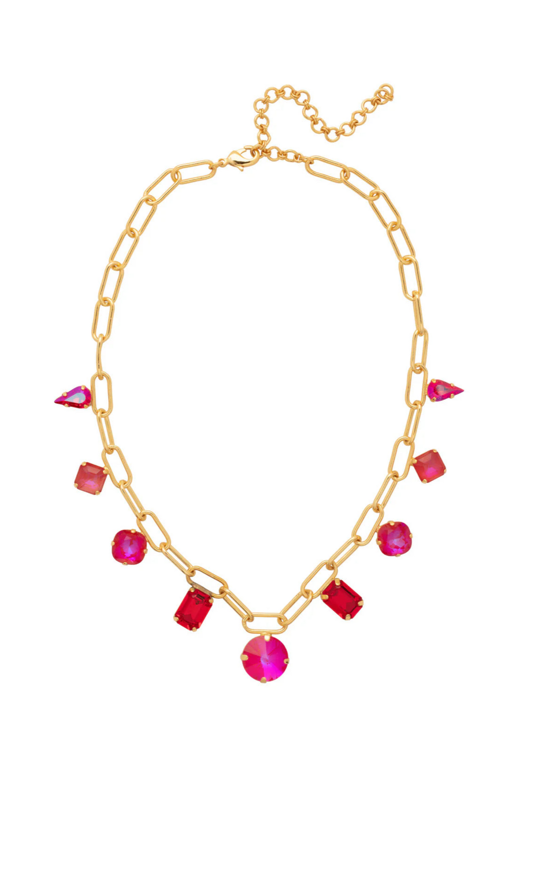 Kelly Tennis Necklace - Red Carpet