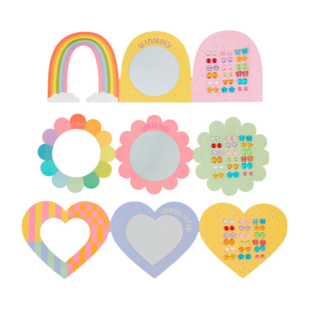 Mudpie Glitzy Gems Stick-On Earrings