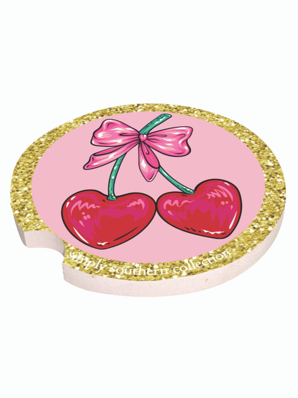 Simply Southern Cherry Car Coaster