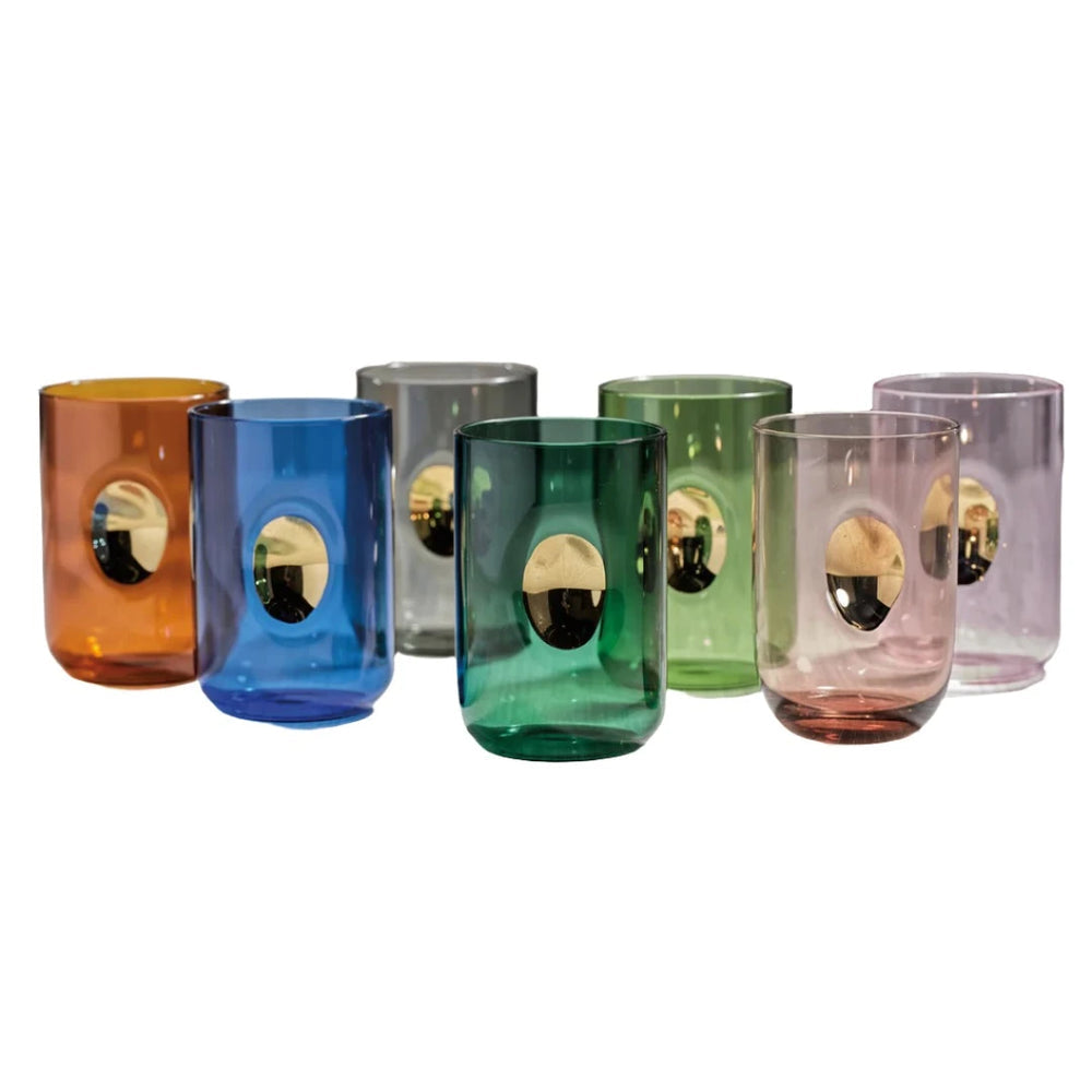 Aperitivo Tumbler with Gold Accent