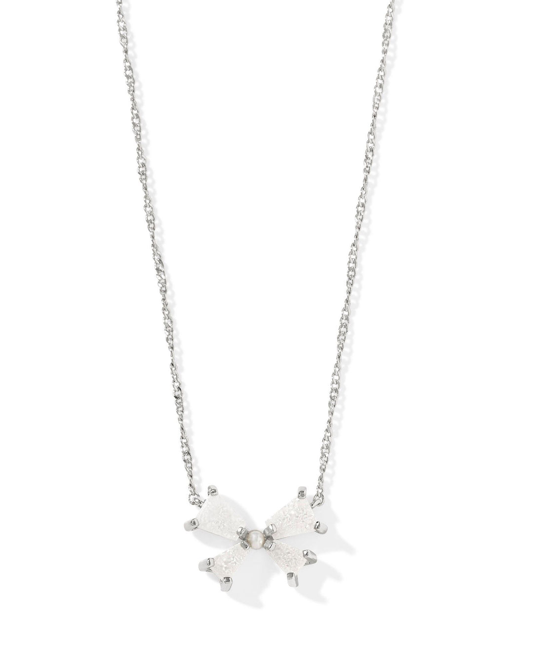 Kendra Scott Blair Bow Small Short Pendant Necklace
