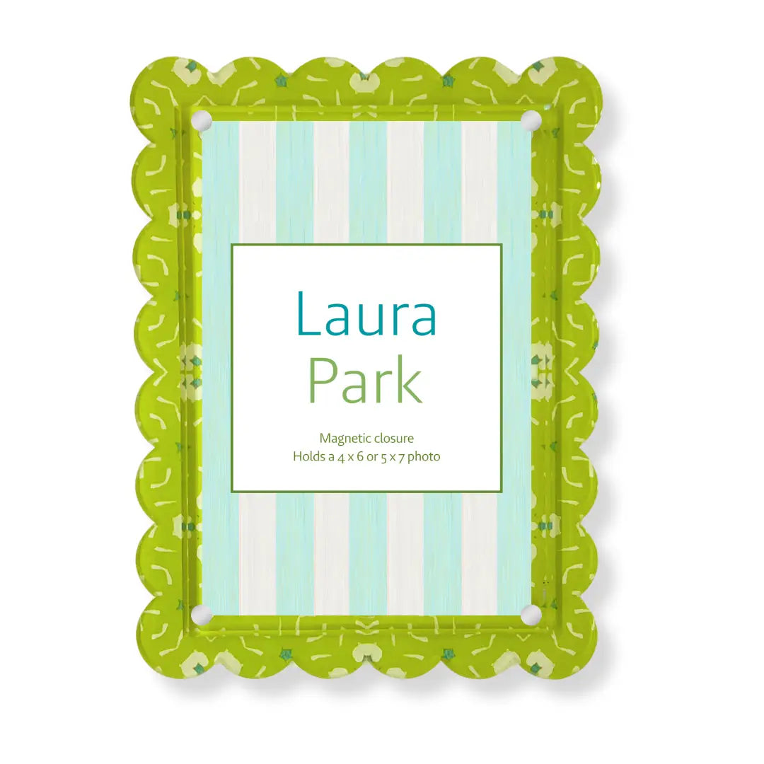 Laura Park Design Dorset Garden Green Acrylic Picture Frame