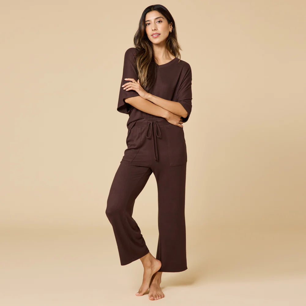 Dream Relaxed V-Neck Capri Set