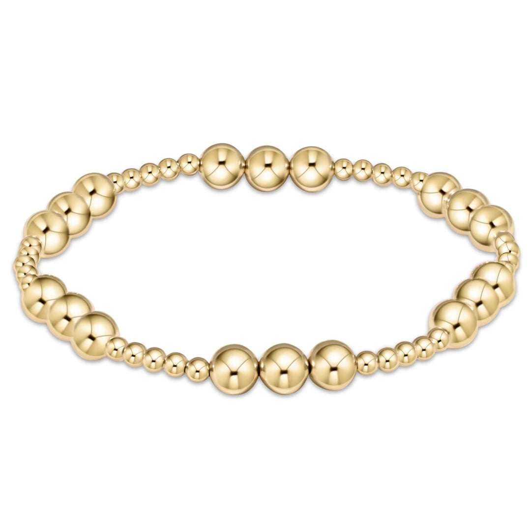 enewton Classic Joy Pattern 6mm Bead Bracelet