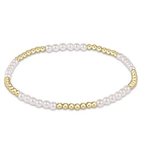 Enewton Classic Pearl Blissful 2.5MM Bracelet-3mm Pearl