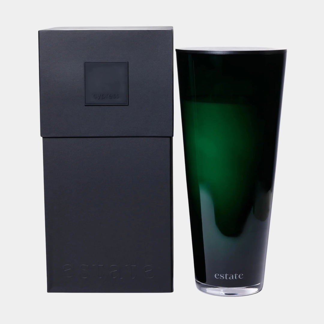 Estate Candle 288 oz, Green- CYPRESS