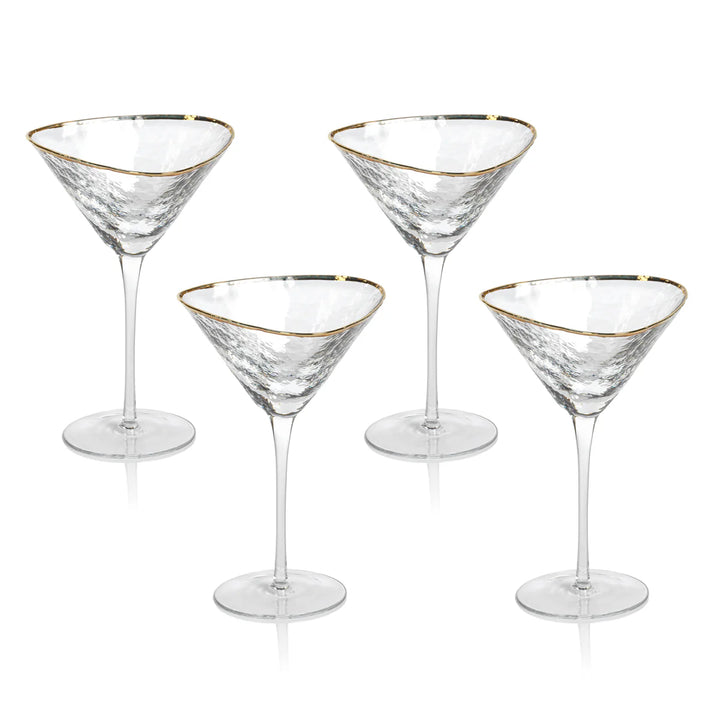 Aperitivo Triangular Martini Glass