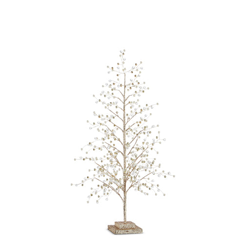 Raz 23" Crystal Champagne Tree