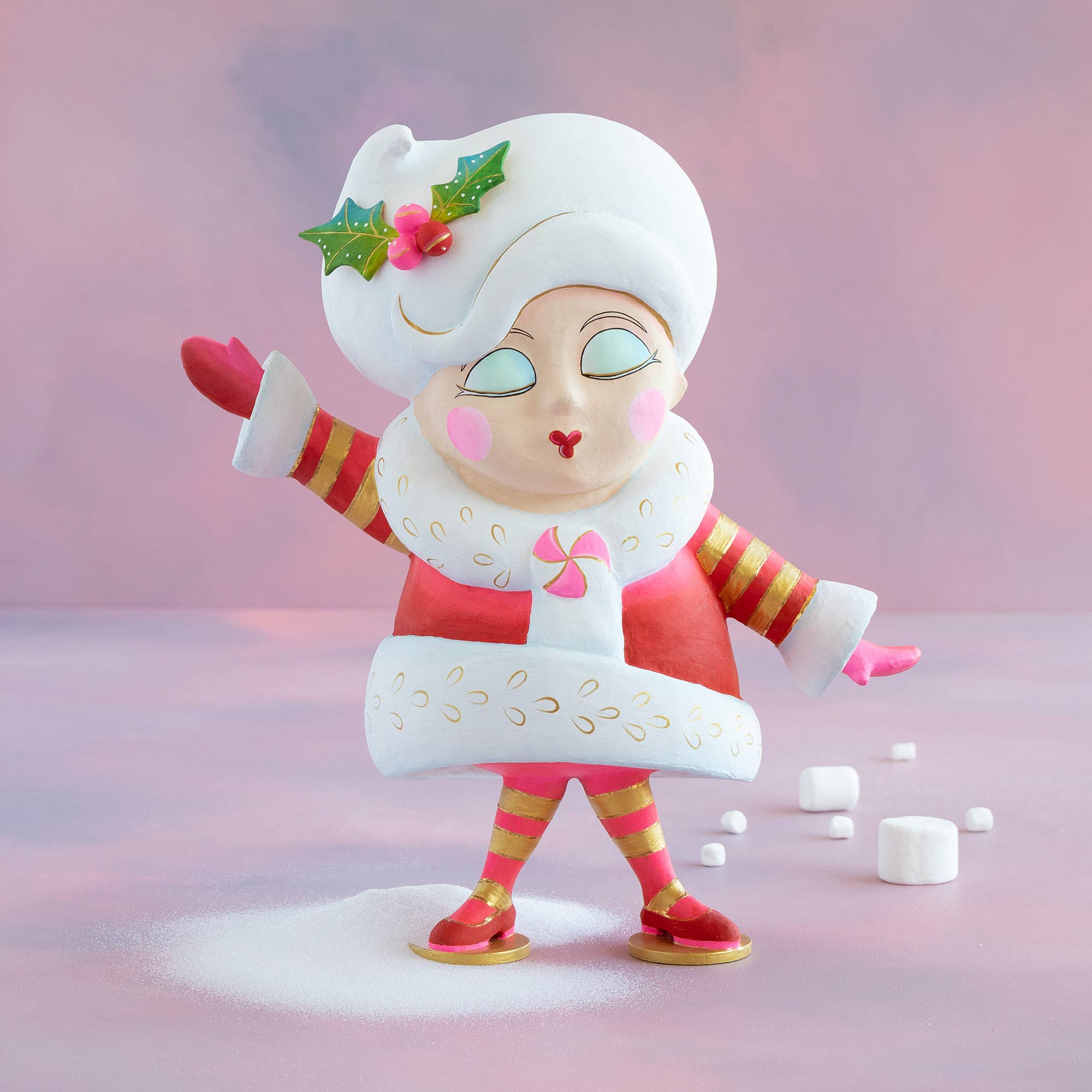 Glitterville Mini Madame Noel Tabletop – Glow