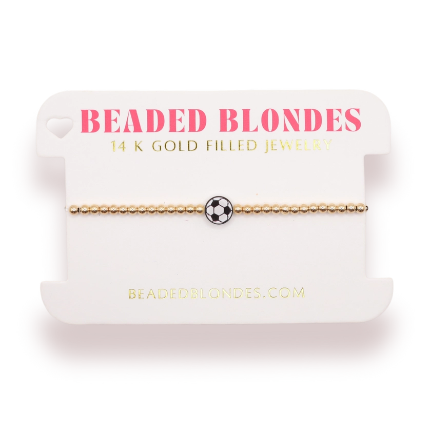 BB Soccer Ball Bracelet