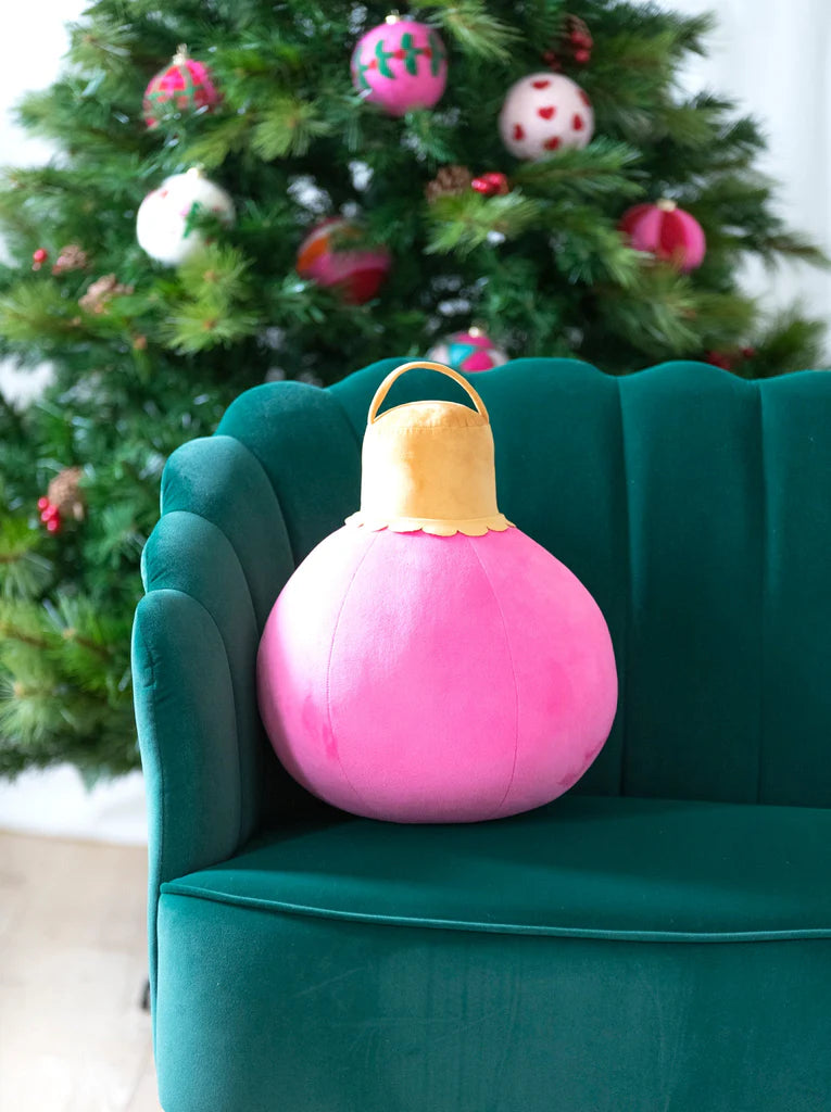Shiraleah Merry Bauble Large Pillow