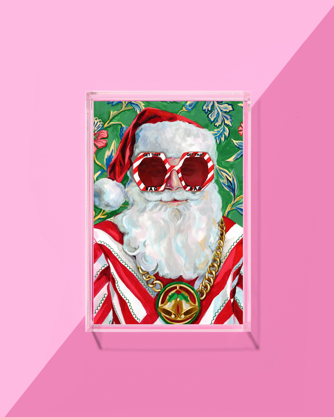 Tart By Taylor - Swanky Santa Small Acrylic Tray