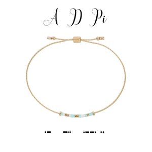 Dot & Dash Sorority Bracelet