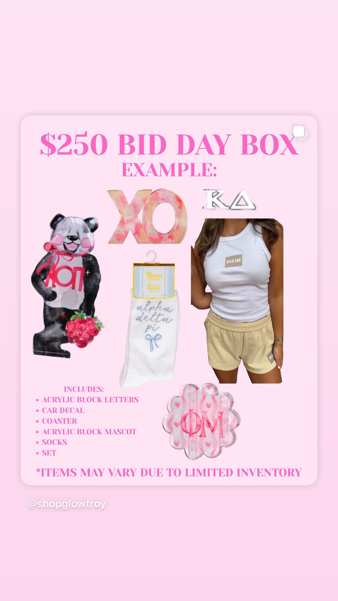 $250 Bid Day Box