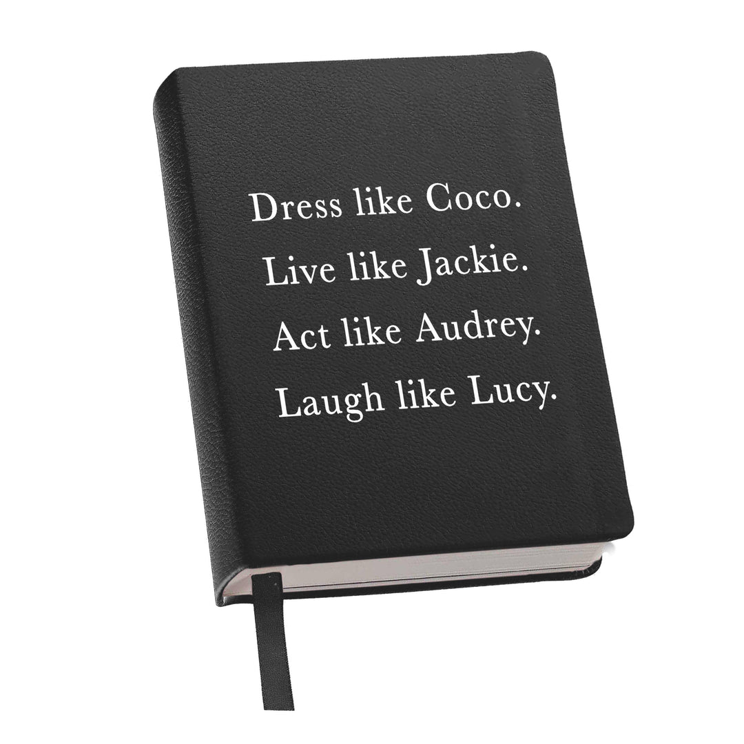 Toss Designs - Journal- Dress Like Coco