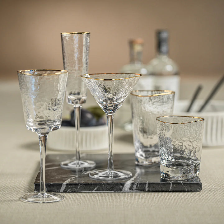 Aperitivo Triangular Martini Glass