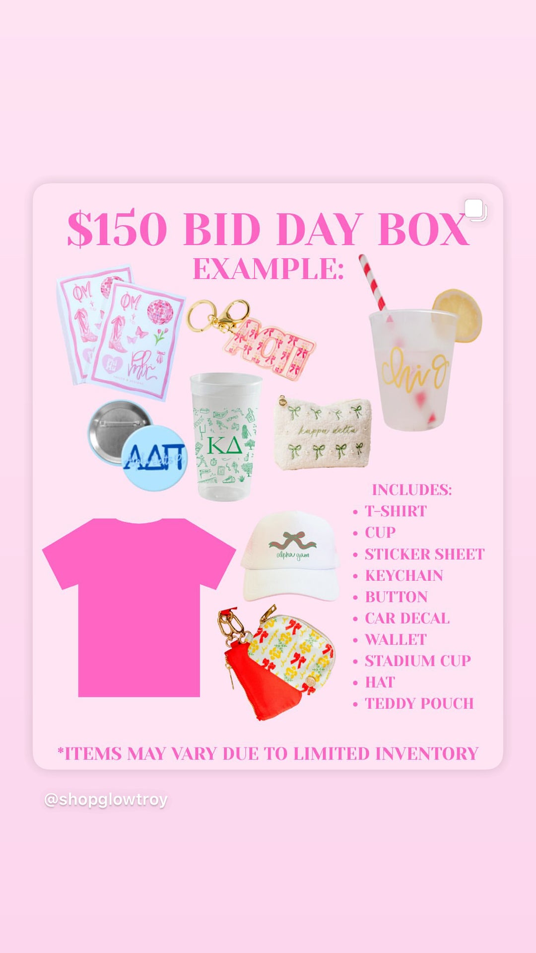$150 Bid Day Box