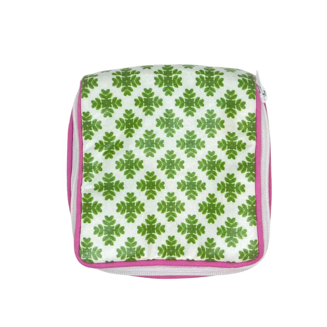 Laura Park Brushstrokes Green Jewelry Case