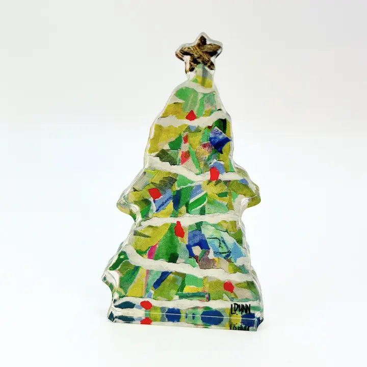 Bright Green Adorned Tree Bitty
