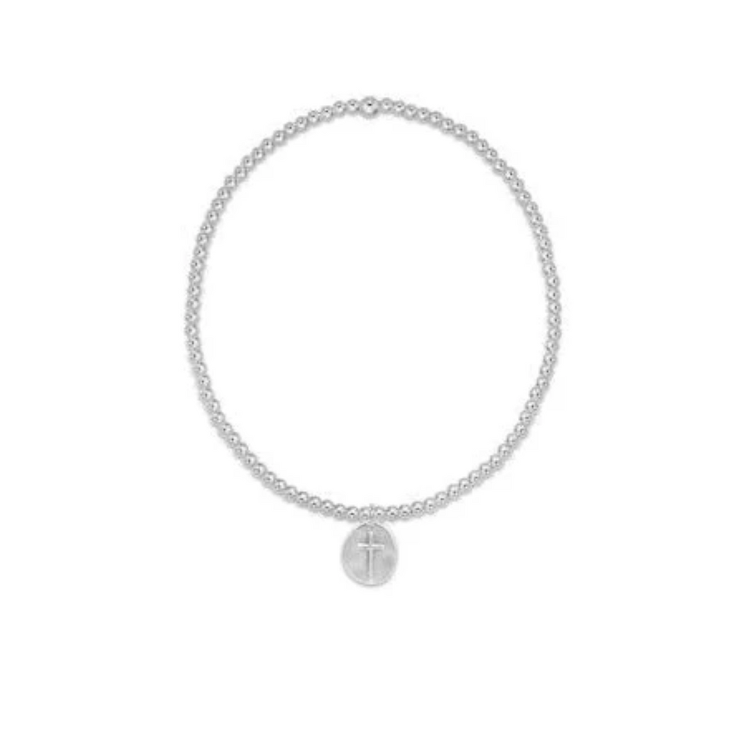 Classic Sterling 2mm Bead Bracelet - Inspire Small Sterling Charm