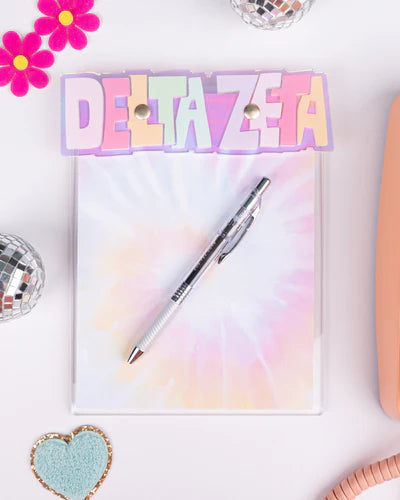 HOLOGRAPHIC GREEK SMALL NOTEPAD