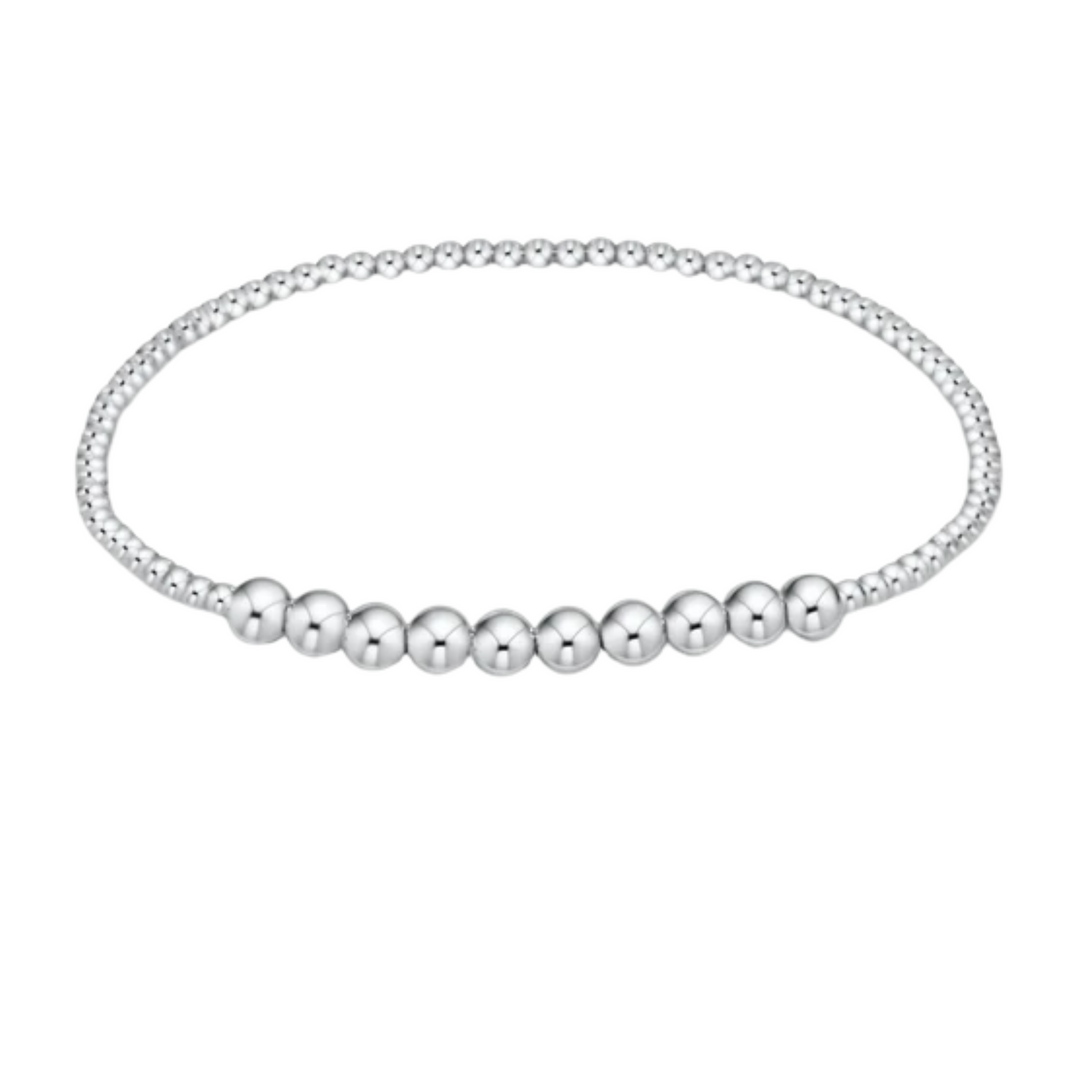 Enewton Classic Sterling Beaded Bliss 2mm Bead Bracelet - 4mm Sterling