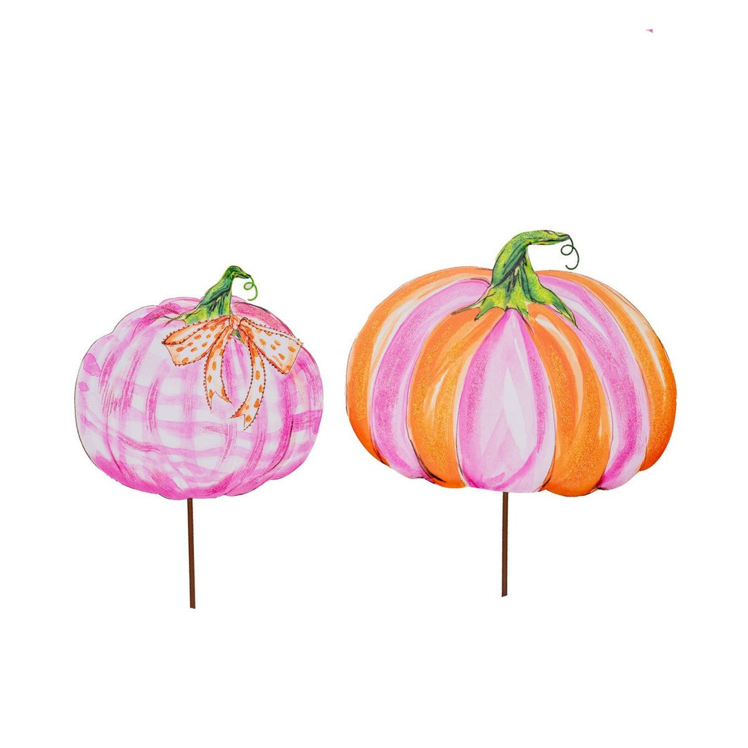 Pink & Orange Pumpkins