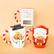 Santa Christmas Cookie Pocket Mug