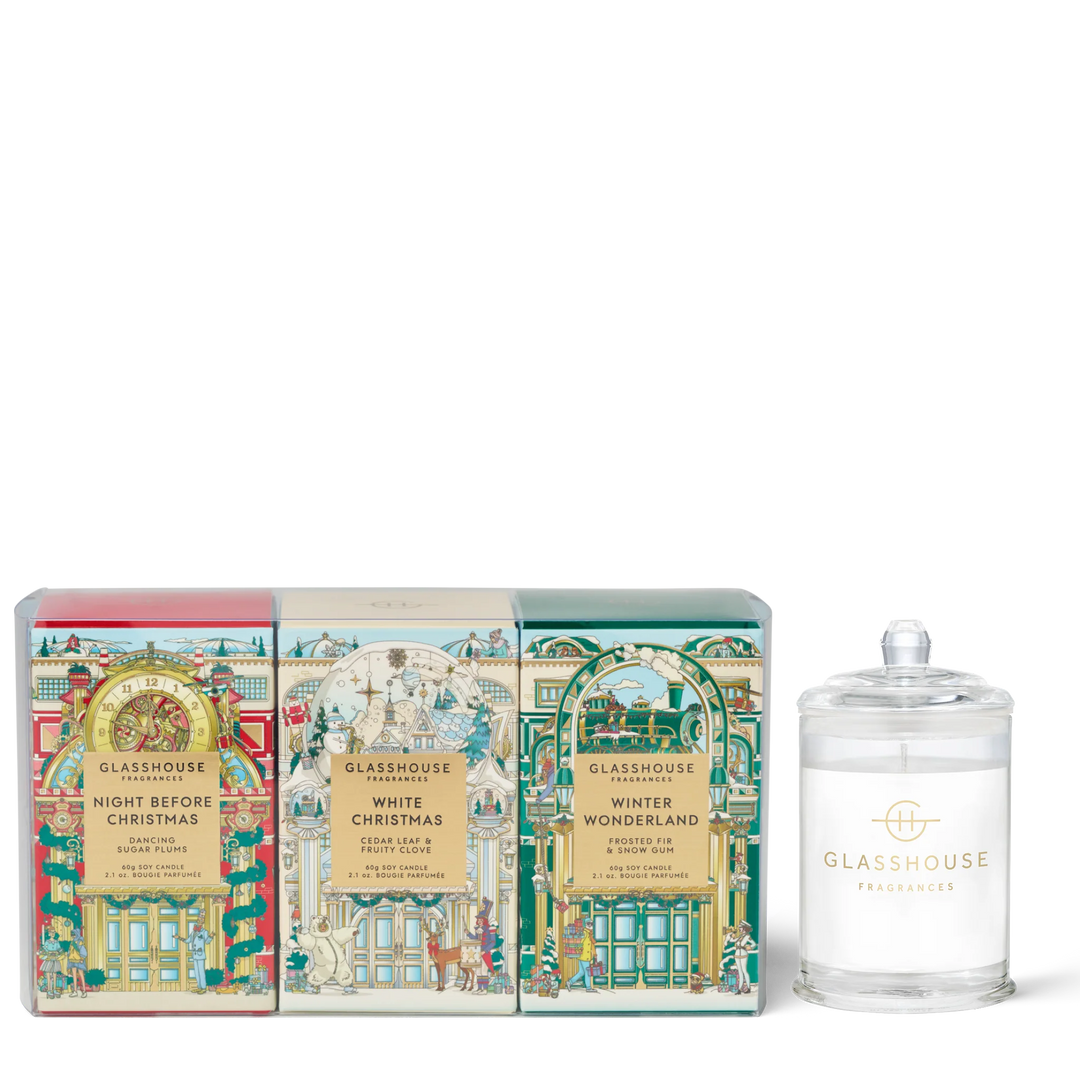 Christmas Trio Candle Set