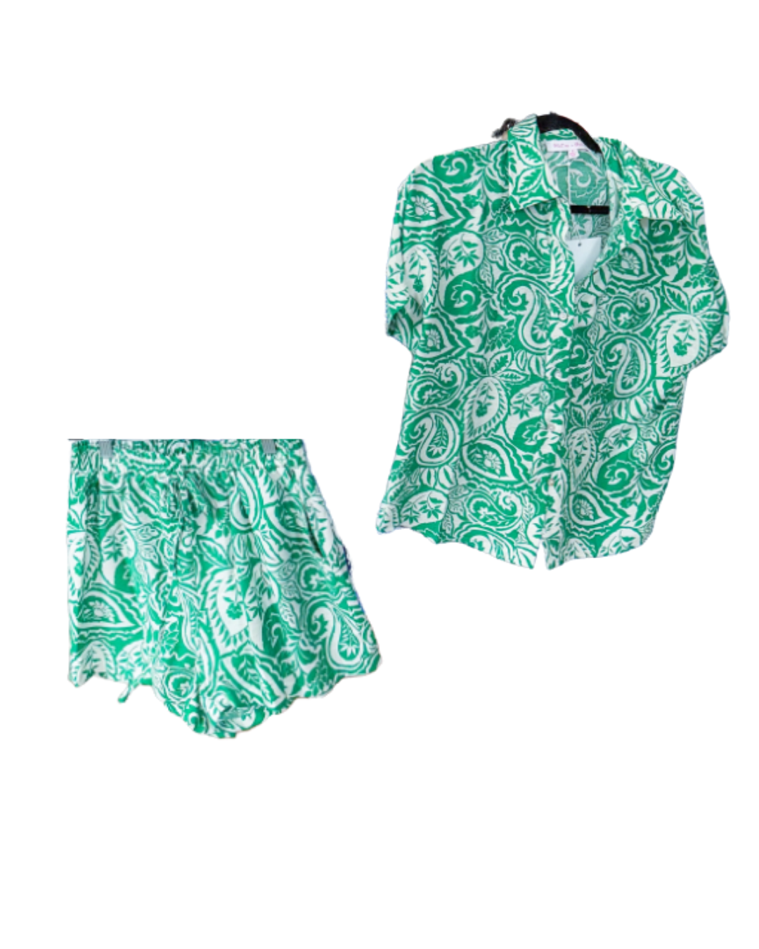 Verdant Paisley Top