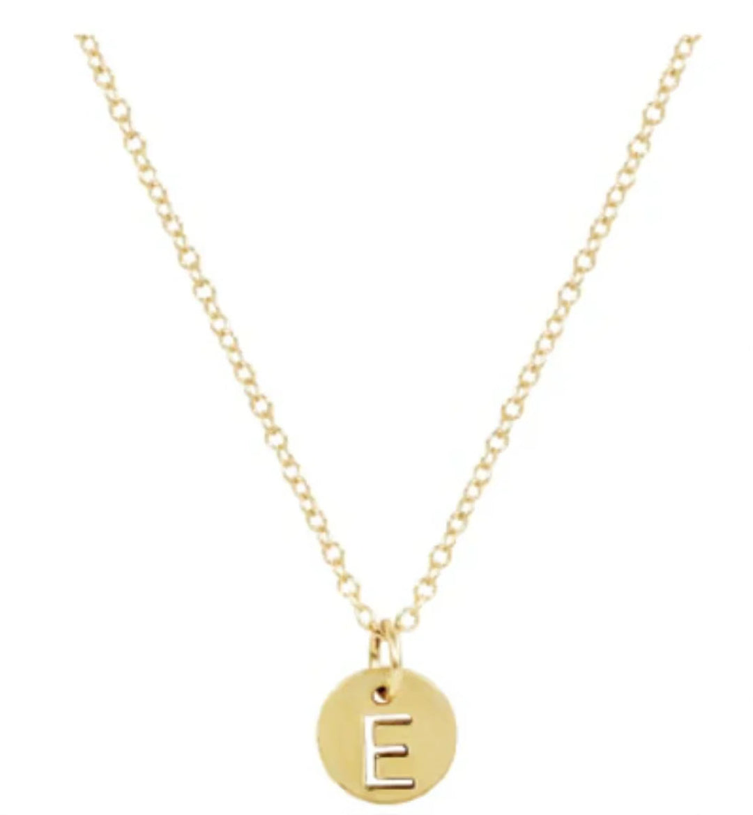 Enewton 16" Necklace Gold - Respect Gold Disc