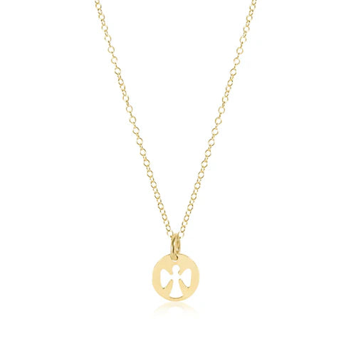 Enewton 16" Necklace Gold - Guardian Angel Small Gold