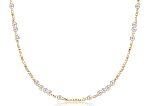 Hope Unwritten Choker 3mm Pearl