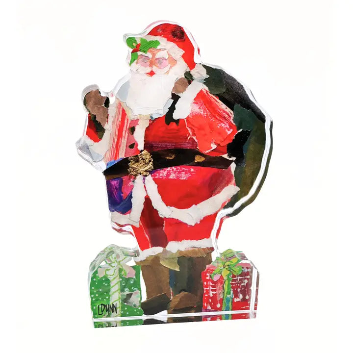 Jolly Ol' St. Nick Acrylic Block