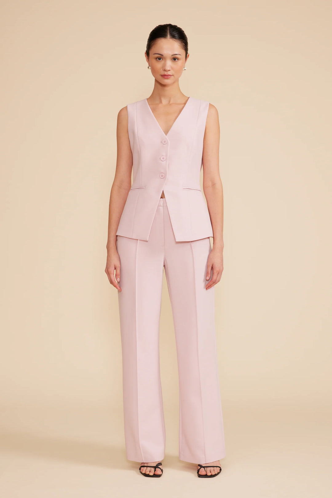 Mila Vest - Light Pink