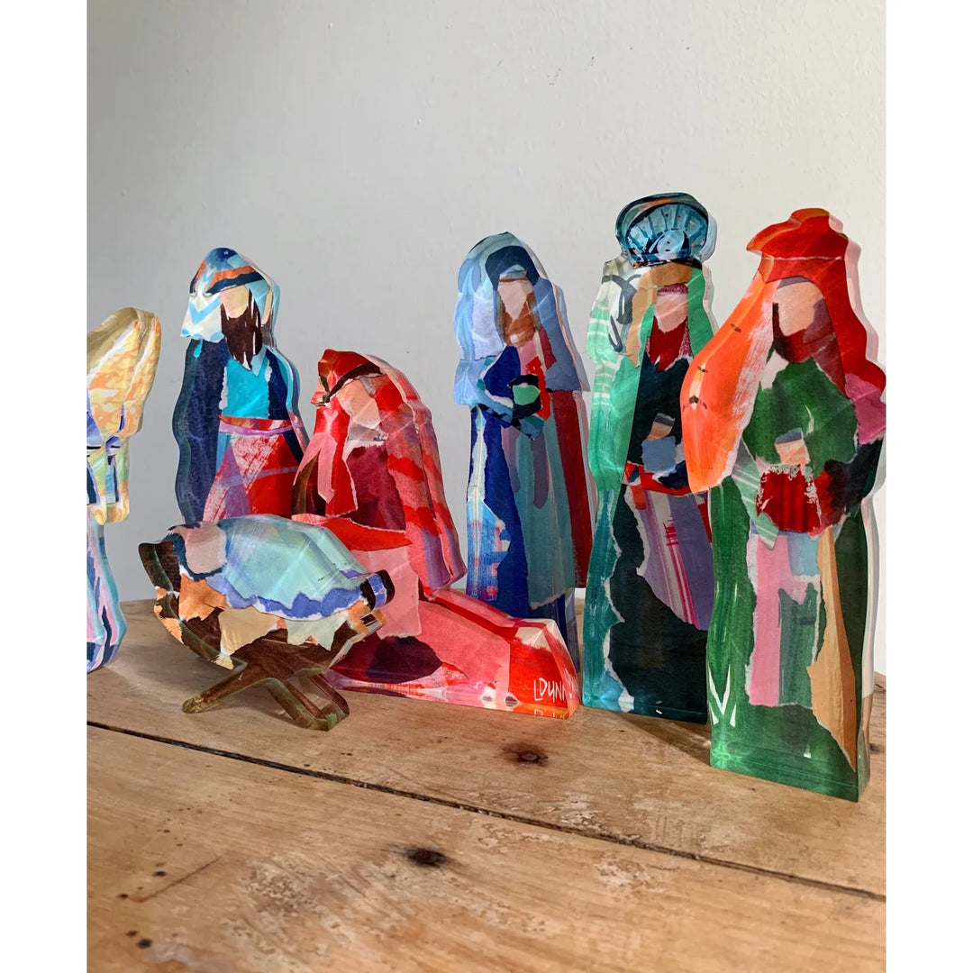 Acrylic Nativity Set - Large