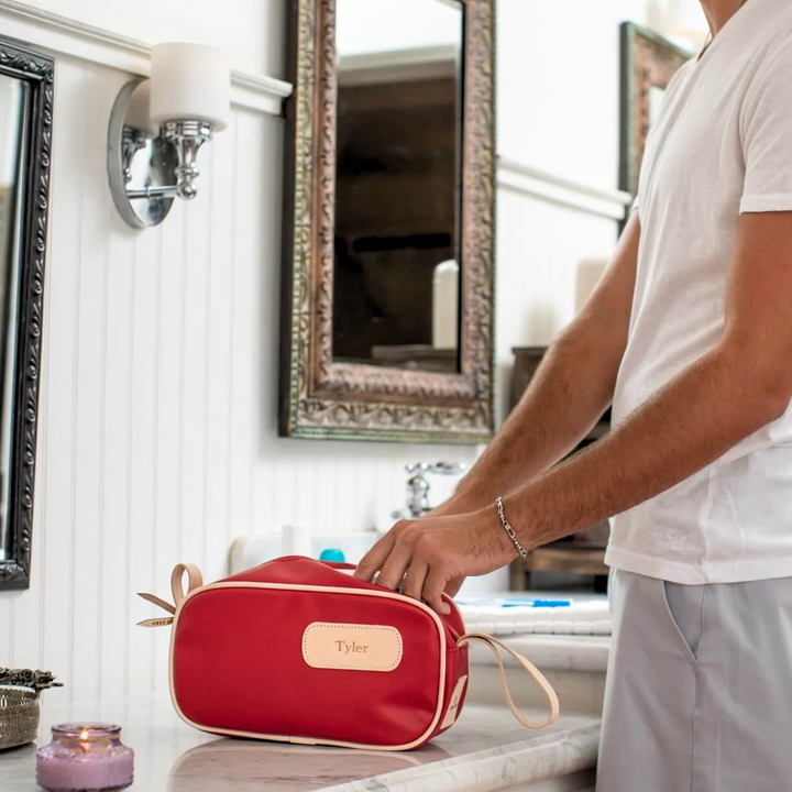 Jon Hart Shave Kit Coated Canvas