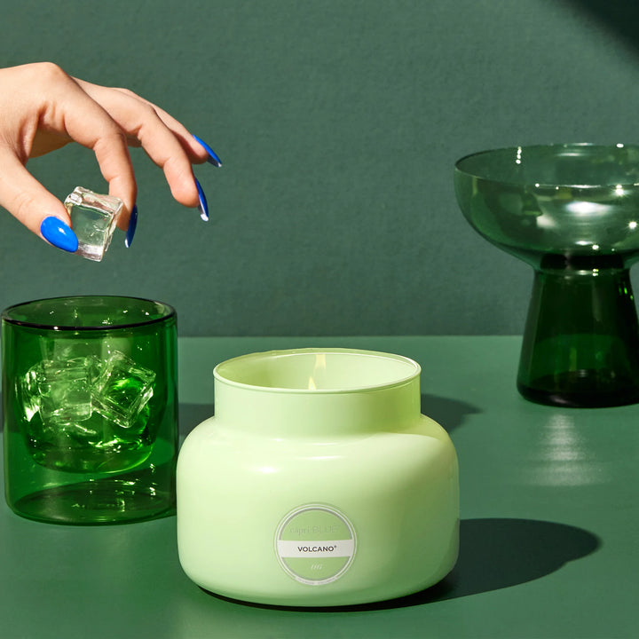 Capri Blue Volcano Signature Jar Iced Matcha