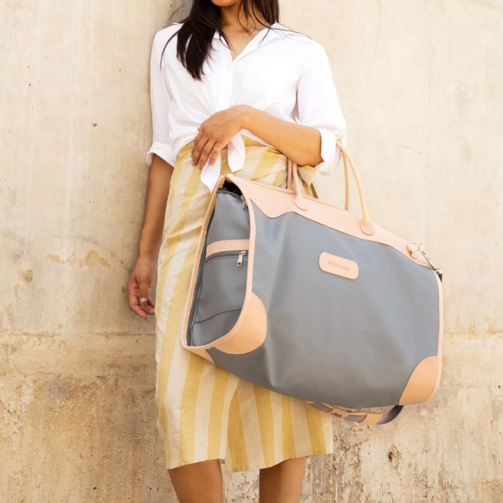 Jon Hart Southtown Coated Canvas Duffel bag