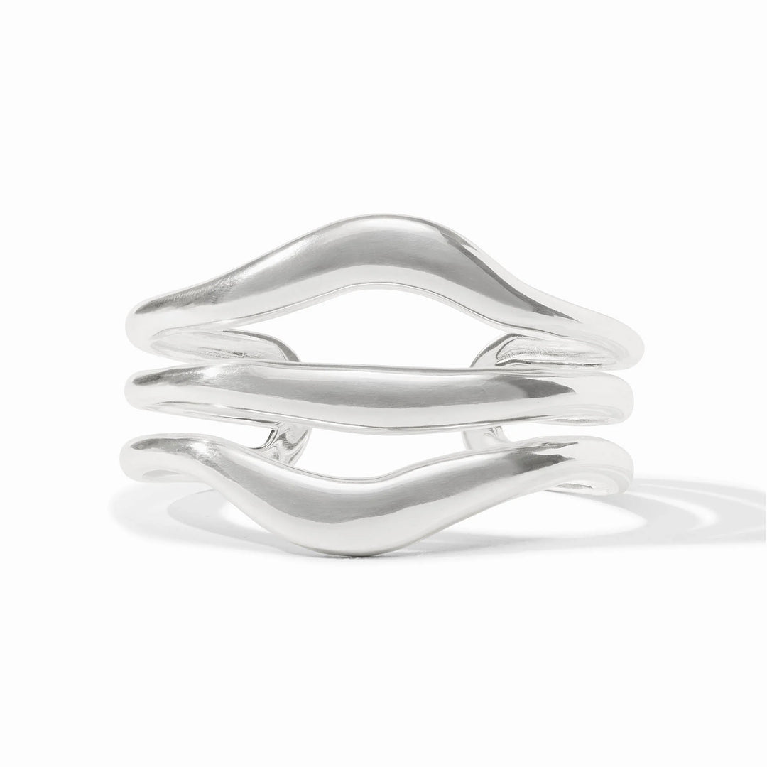 Julie Vos Wave Silver Cuff