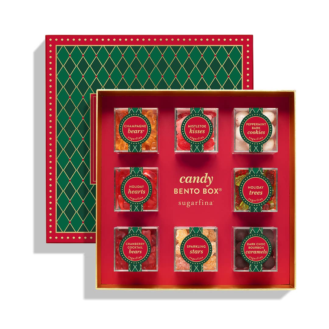 Sugarfina Happy Holidays 2024 8pc Bento Box