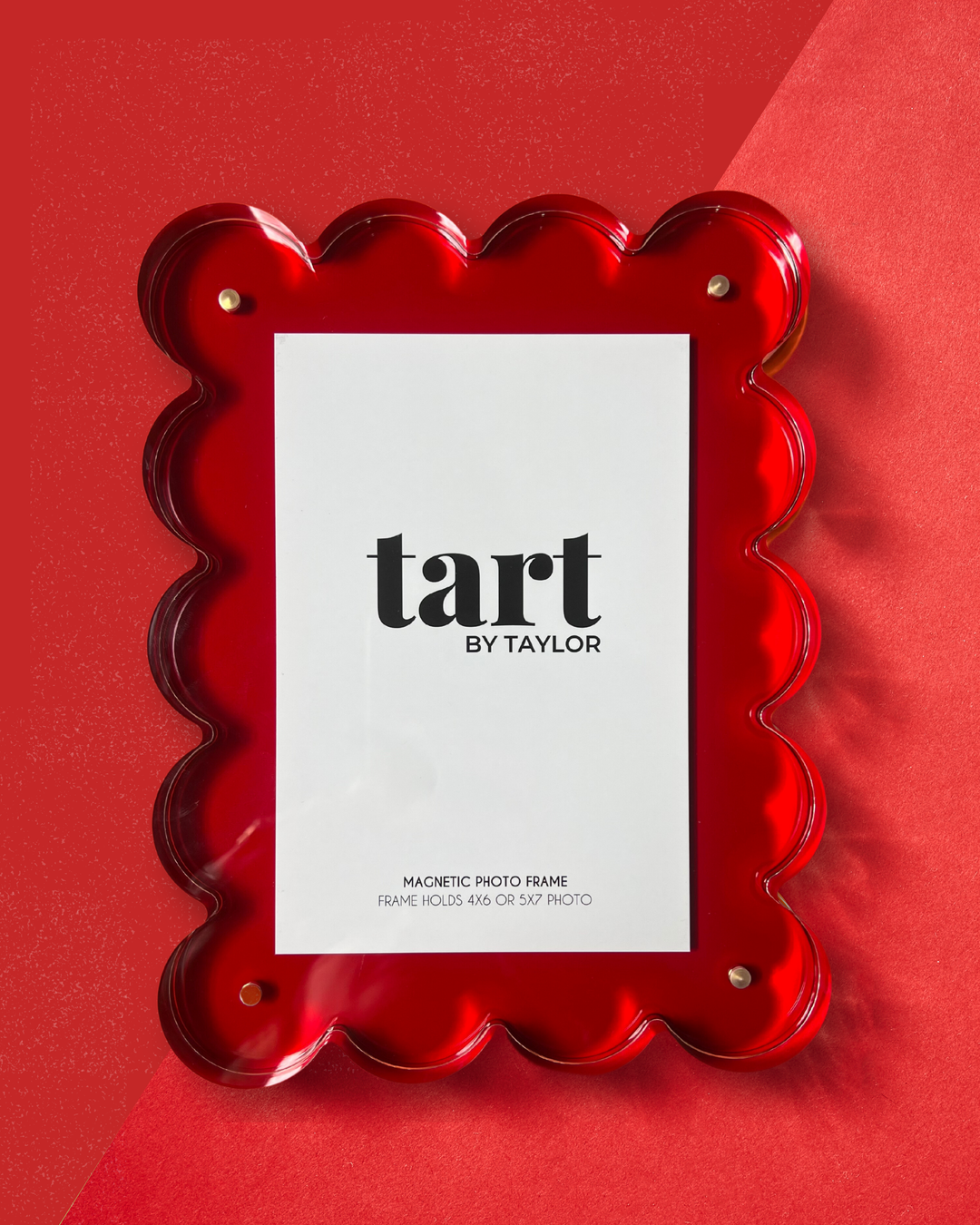 Tart By Taylor - Red Acrylic Picture Frame