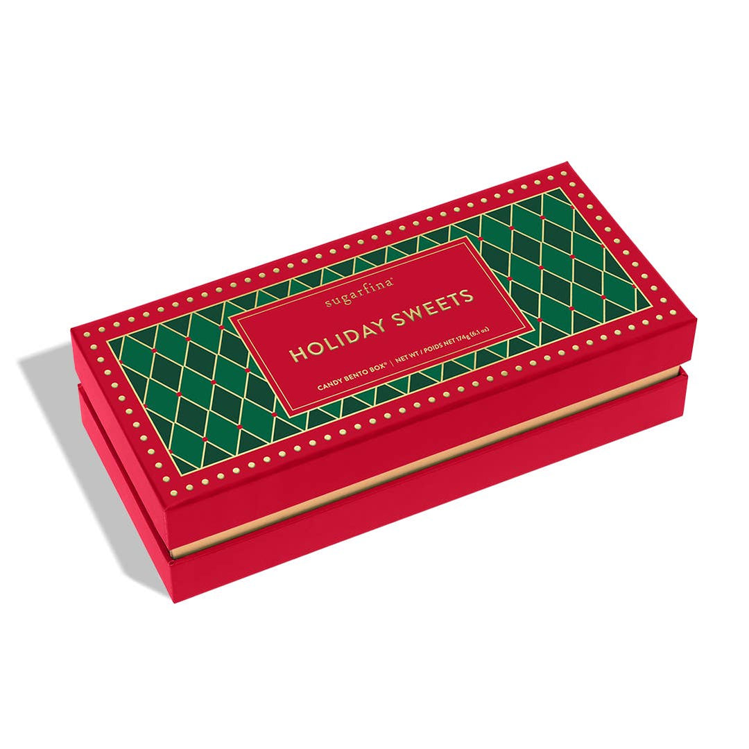 Sugarfina Happy Holidays 2024 3pc Bento Box