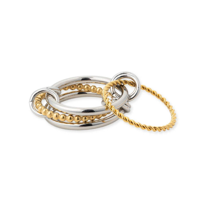 Maddox Stacked Gold Ring