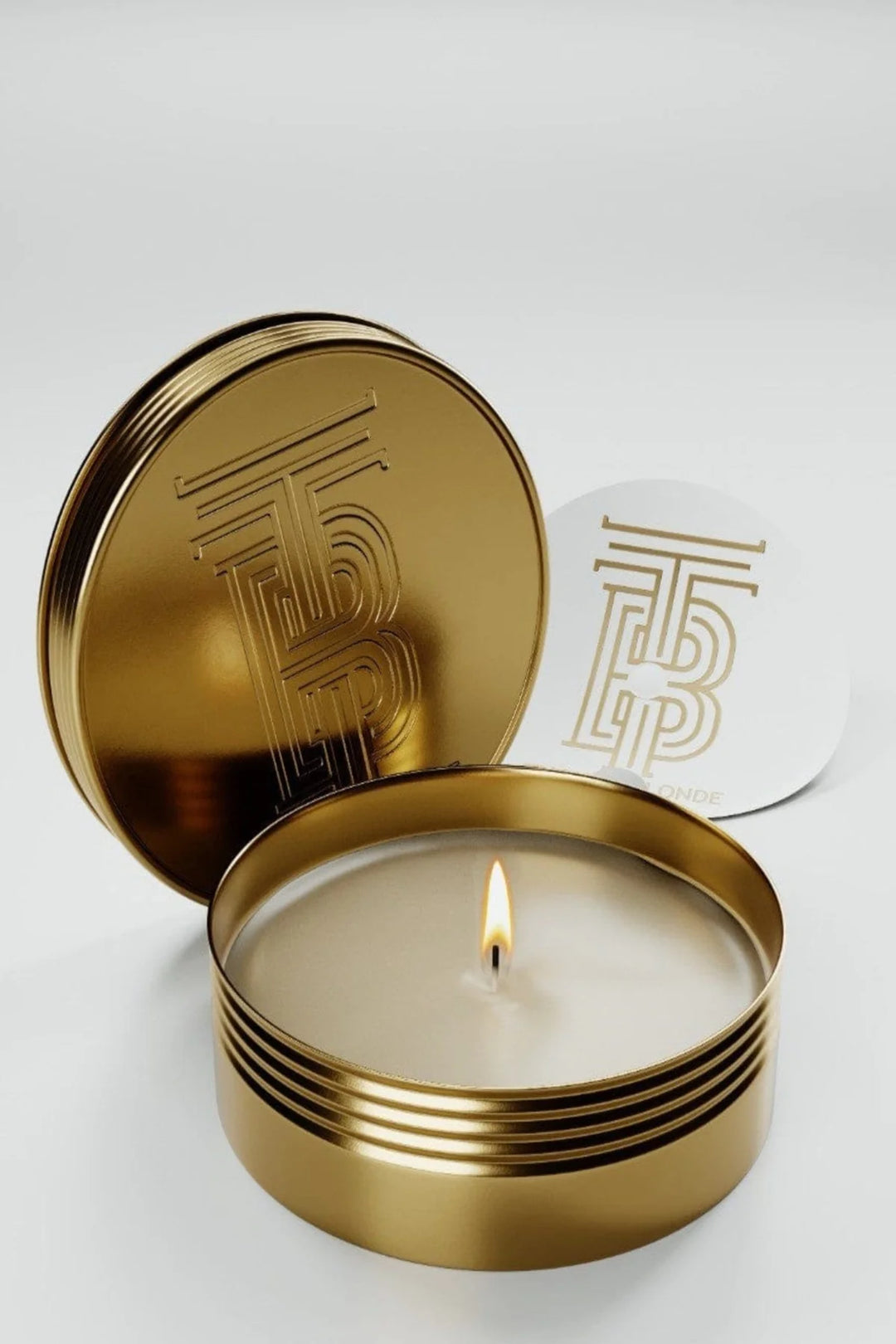 Thomas Blonde Travel Buddy Candle Tin