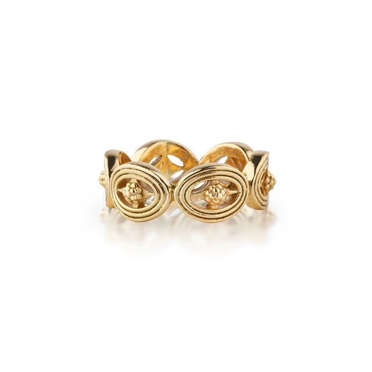 Monique Ring, Size 8, Gold