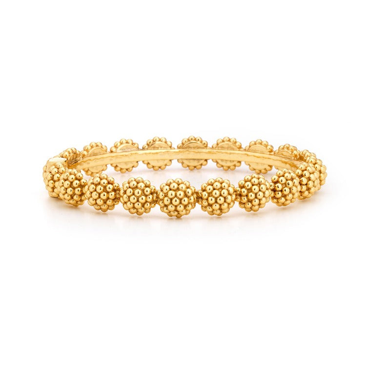 Berry Eternity Hinged Bangle, Sm, Gold