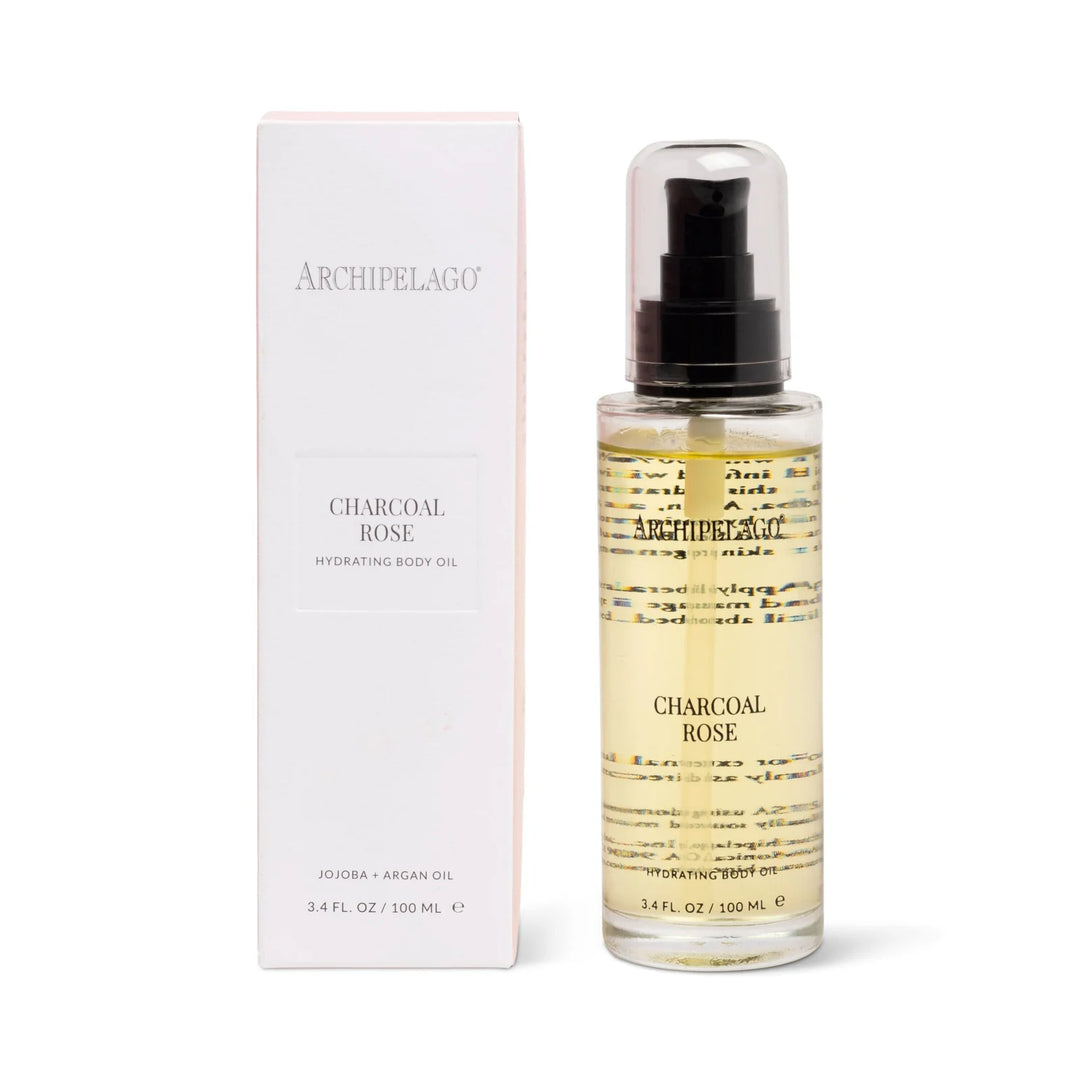 Charcoal Rose Hydrating Body Oil