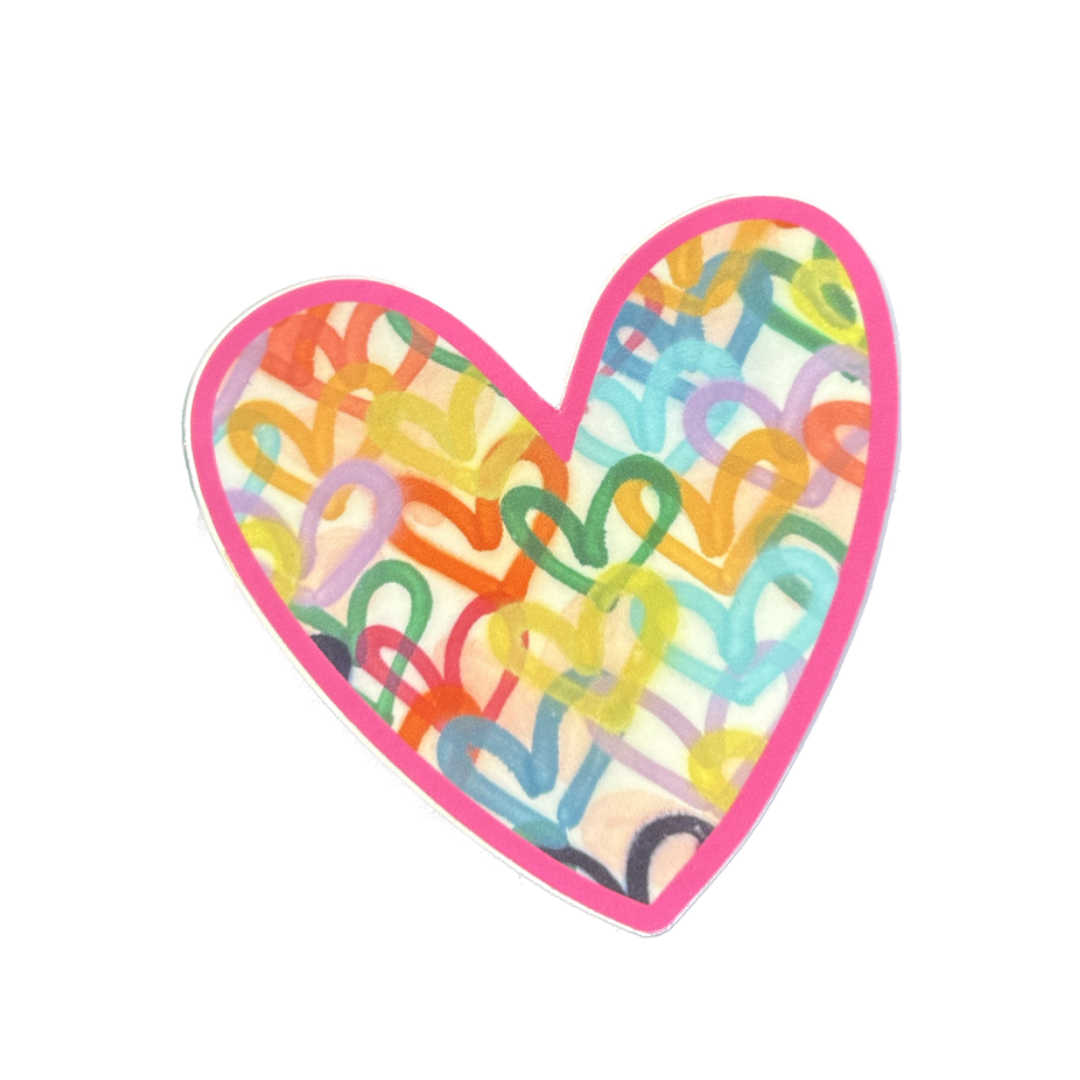 "Happy Heart" Sticker