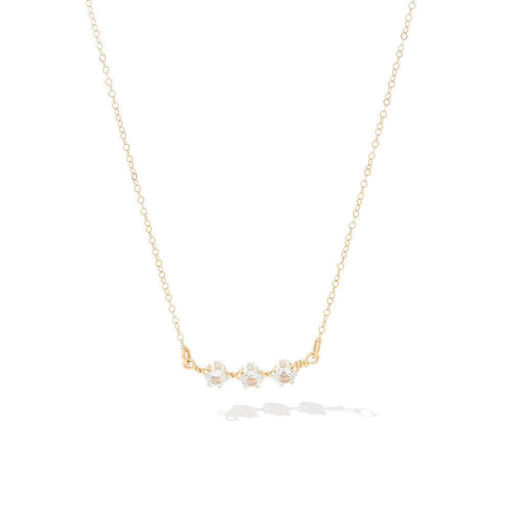 You Are My Sunshine Necklace - 3 Stone